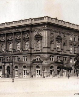 Národní dům, pohlednice z r. 1929