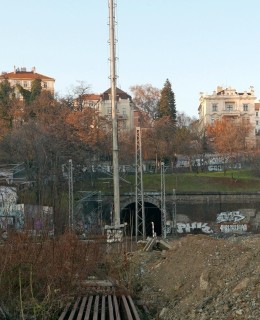 Současný stav vinohradské zastávky