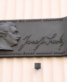 Pamětní deska Josef Suk st., Trojická 2