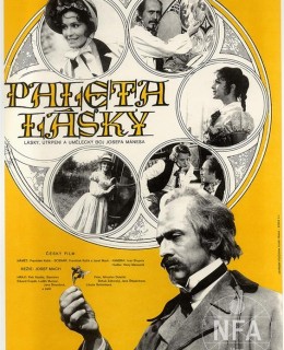Plakát k filmu Paleta lásky (1976). Zdroj: ČSFD