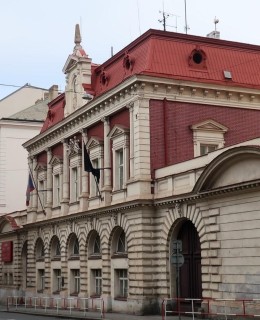 sídlo Hasičského záchranného sboru v Sokolské ul.