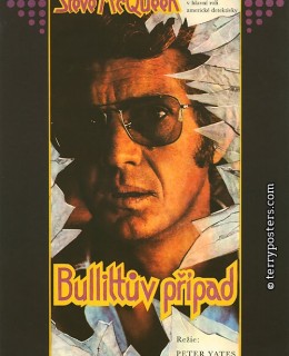 Sládkův plakát k filmu Bullitův případ (1968)