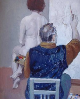 obraz A. Sládka. Zdroj: galerie La Femme