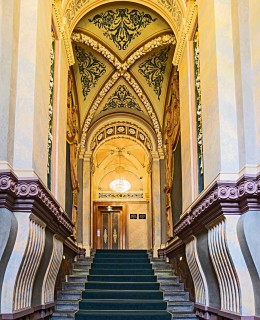 Interiér hotelu Demínka Palace Prague