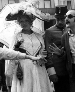 Juraj Herz s Ivou Janžurovou, natáčení filmu Morgiana (1972). Zdroj: Totalfilm.cz