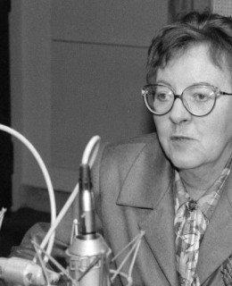 Věra Šťovíčková Heroldová coby zahraniční zpravodajka. Zdroj: ČTK