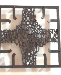 pamětní deska A. Kajpra v kostele sv. Ignáce na Karlově nám.