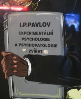 Detail knihy (Foto M. Polák, 2025)