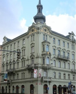 Sídlo HCP v býv. hotelu Graf, nám. I. P. Pavlova