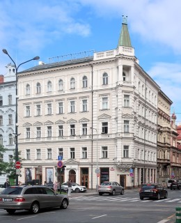 Dům náměstí I. Pavlova 3 (Foto M. Polák, září 2025)