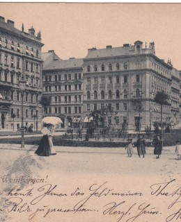 Historické pohlednice Komenského nám., nyní I. P. Pavlova