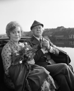 Blanka Waleská a Karel Höger v Lístek do památníku. Zdroj: Česká televize