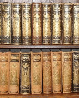 Mnohosvazková encyklopedie Ottův slovník naučný Mnohosvazková encyklopedie Ottův slovník naučný