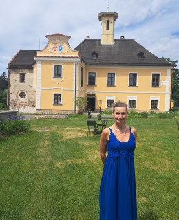 Markéta Kaplanová v šumavském Nemilkově