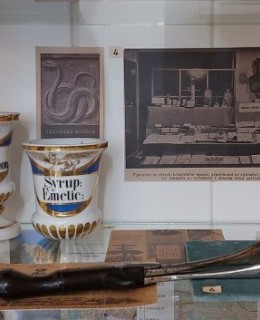 muzejní exponáty. Zdroj: Zdravotnické muzeum NLK