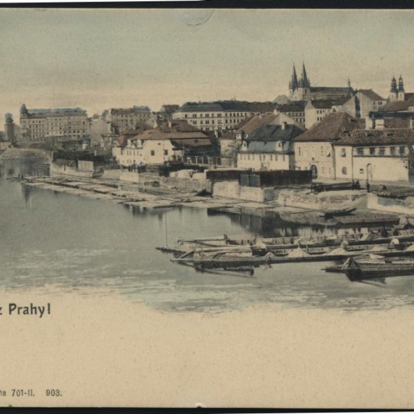 Podskalí na dobové pohlednici