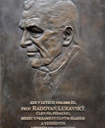 Radovan Lukavský, pamětní deska. Zdroj: archiv autorky