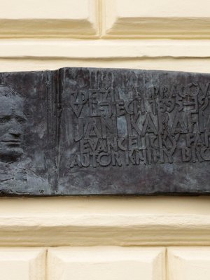Jan Karafiát, Na Smetance č.p. 330/ 14, Vinohrady (autor fotografie: Milan Polák)