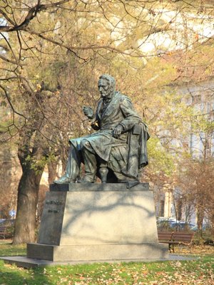 Pomník Jana Evangelisty Purkyně (autor fotografie: Milan Polák)