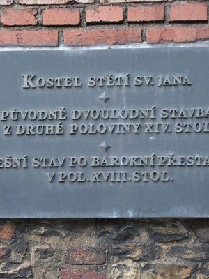 Kostel Stětí sv. Jana Křtitele (autor fotografie: Milan Polák)