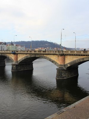 Palackého most (Nové Město, Smíchov) (autor fotografie: Milan Polák)