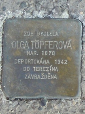 Kámen zmizelých, OlgaTöpferová (autor fotografie: Dagmar Broncová)