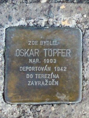 Kámen zmizelých, Oskar Töpfer (autor fotografie: Dagmar Broncová)