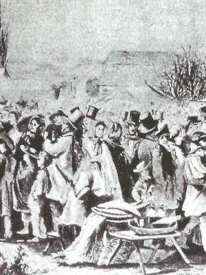 Na pouti v Nuselském údolí v 18. století (archiv MILPO)