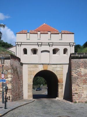 Táborská brána (Foto M. Polák, červenec 2020)