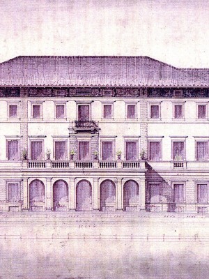 Gröbeho vila, plán, sever, 1870