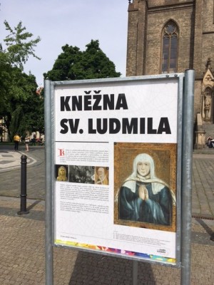 Výstava Kněžna sv. Ludmila. Foto: MČ Praha 2