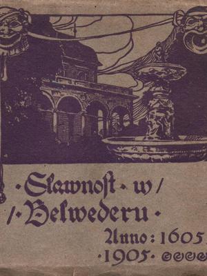 Ples I - Slavnost v Belvederu. Plesový almanach 1905