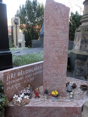 Hrob Jiřího Bělohlávka (Foto M. Polák)