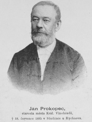 Jan Prokopec, starosta Královských Vinohrad Jan Prokopec, starosta Královských Vinohrad
