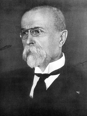T. G. Masaryk v r. 1925. Zdroj: Wikipedie