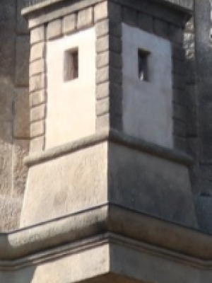 střílna, Leopoldova brána na Vyšehradě