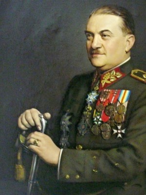 Alois Eliáš na obraze Rudolfa Brachtla. Zdroj: VHÚ