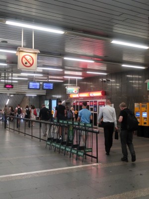 Stanice metra I. P. Pavlova v roce 2025 (Foto M. Polák)